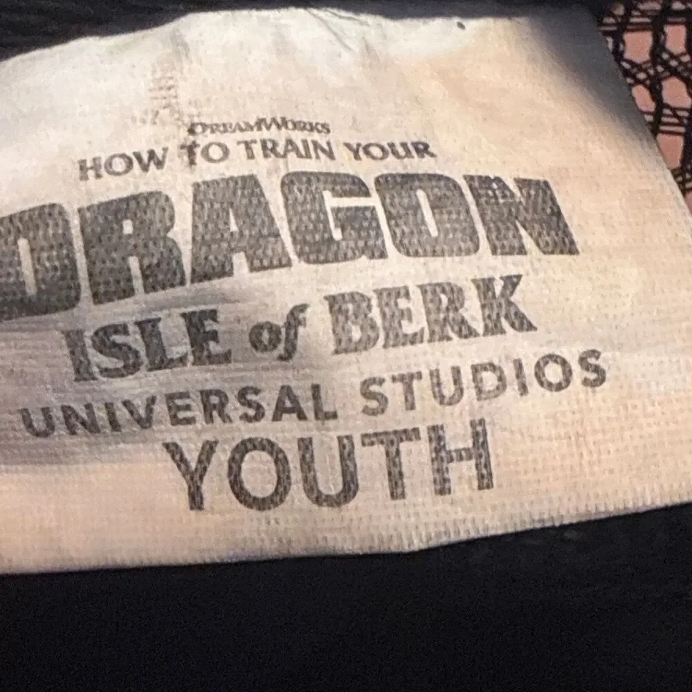 Universal Epic Universe How To Train Your Dragon Berk Toothless Youth Hat Cap
